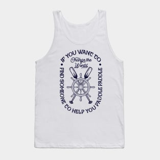 Change the world Tank Top